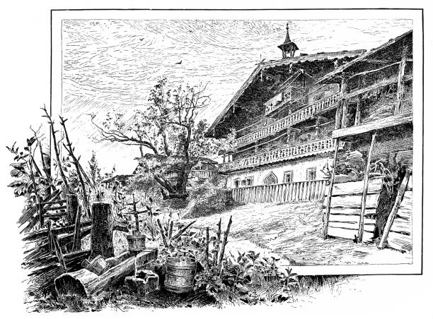 istock Farm house, Pinzgau region ,Austria 1326622351