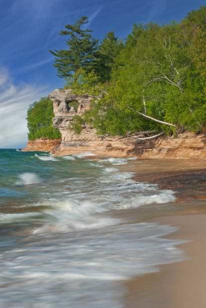 istock Chapel Rock, Pictured Rocks National Lakeshore 1326625545