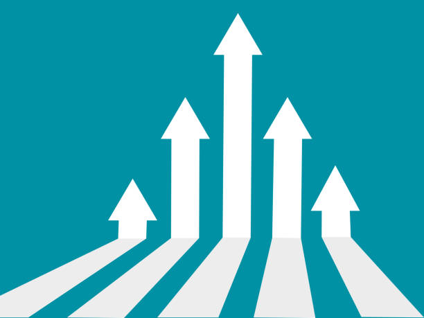 istock Business arrow chart. Concept for success. vision of growth 1326632485