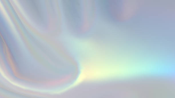 istock Modern abstract pastel iridescent holographic foil background. 3d render. 1326632912