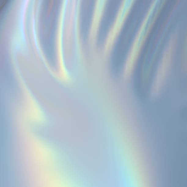 istock Modern abstract pastel iridescent holographic foil background. 3d render. 1326633520