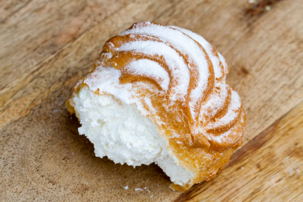 istock custard soft cake with cream filling 1326635107