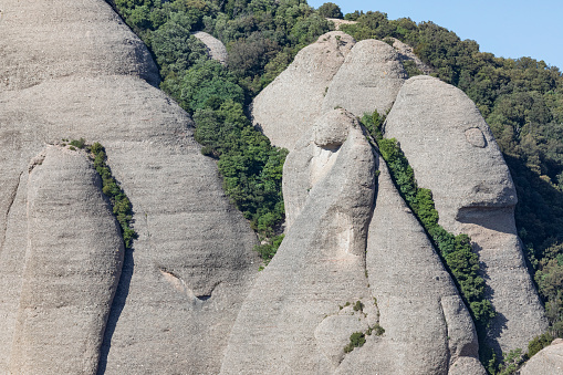 Montserrat erosive shapes