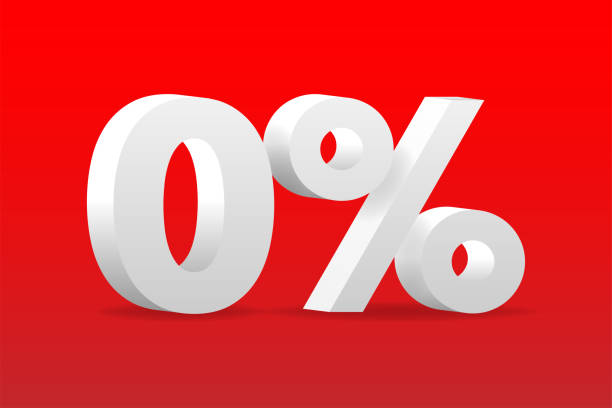 istock 0 procent, great design for any purposes. Credit without commission symbol of 0 procent 1326639175
