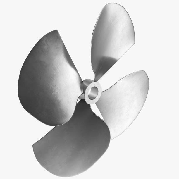 istock Four blades propeller fan 1326641156
