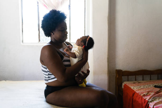 istock mother talking to the baby 1326649229