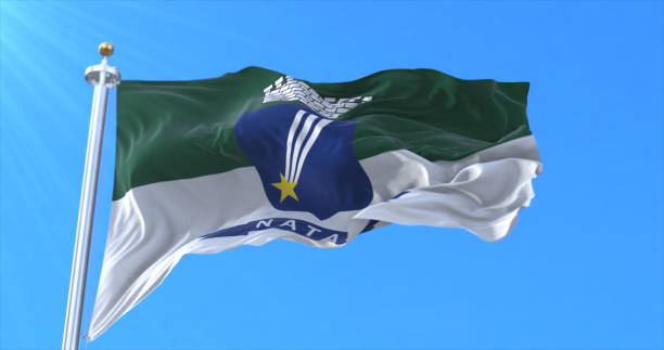 istock Natal flag, Rio Grande do Norte, Brazil 1326652120