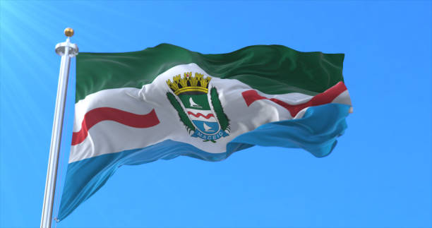 istock Maceio flag, Alagoas, Brazil 1326652124