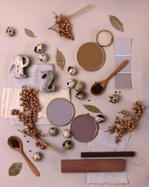 istock Color palette mood board for interior design and decor 1326670048
