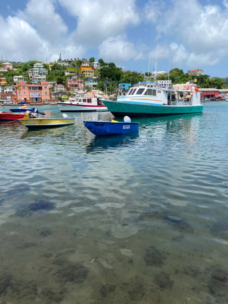 istock Boats in St Georges Bay 1326673155