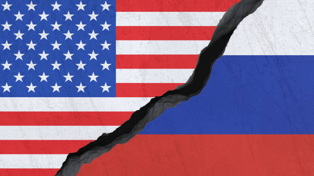 istock Terrain crack - USA and Russia 1326680898