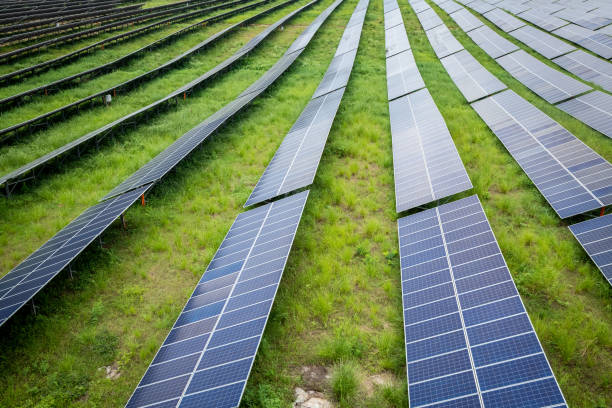 istock Many Photovoltaic Solar Panels 1326683118