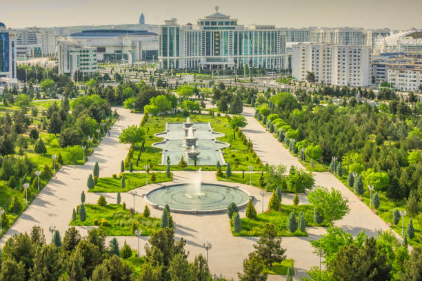 istock Downtown Ashgabat Turkmenistan 1326686500