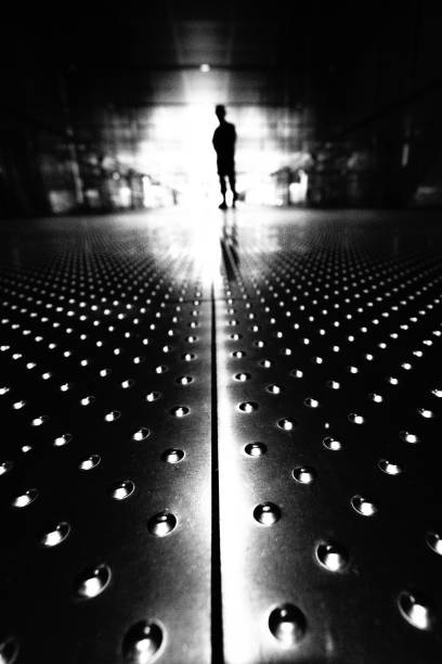 istock Silhouette of a person in the light 1326695131