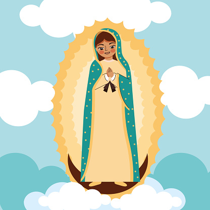 Ilustración de Caricatura De La Virgen De Guadalupe y más Vectores Libres de Derechos de La Virgen María - La Virgen María, Virgen De Guadalupe, Adulto - iStock Ilustración de Caricatura De La Virgen De Guadalupe y más Vectores Libres de Derechos de La Virgen María - La Virgen María, Virgen De Guadalupe, Adulto - iStock