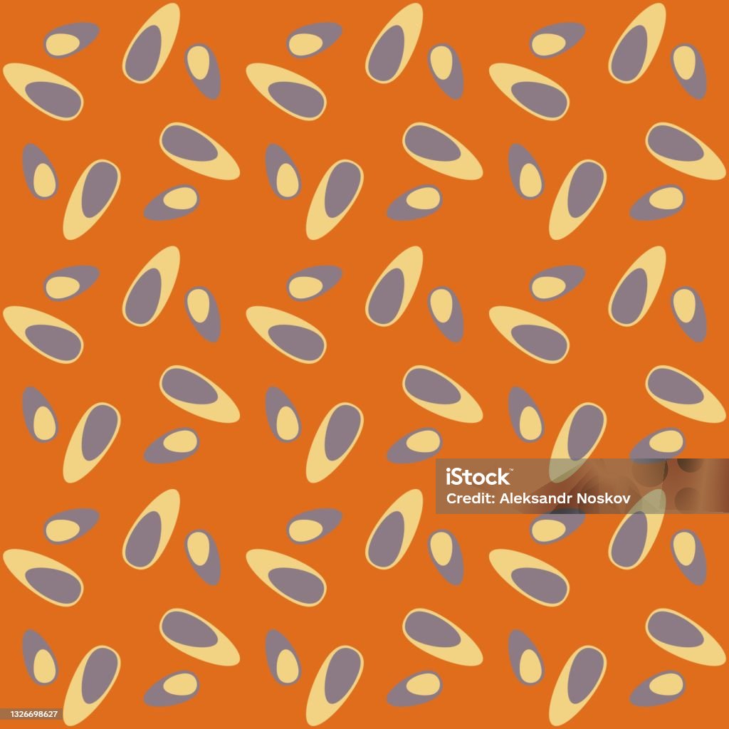Aesthetic Patterns Rounded Rounded Abstract Seamless Pattern Retro Accent For Any Surfaces Stock ...