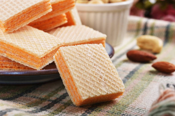 istock Cream cheese wafers 1326722378