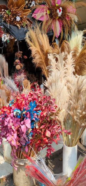istock Dried flower in flower market 1326726738