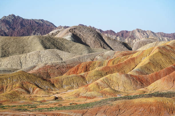 istock Rainbow Mountains in Zhangye Danxia Landform Geological Park 1326727592