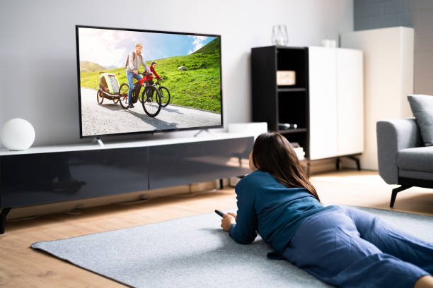 istock Watching TV Or Television Room House 1326732727