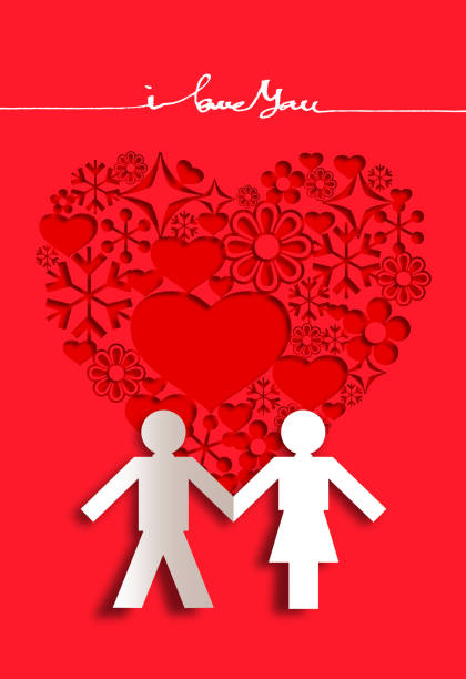 istock Heart form and graphic on red color love background concept 1326737093