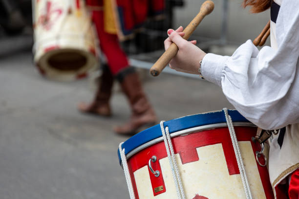 istock Drummer on the street during local parade 1326744840