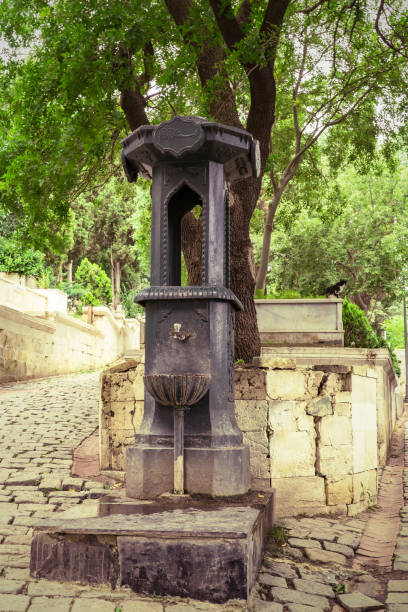 istock Old water source in the cemetery on Pierre Loti hill, Istanbul, Turkey 1326747714