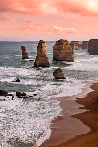 Great Ocean Road is one of the most beautiful scenic roads in the world. It runs between Geelong and Warnambool in the south eastern coast of Australia
