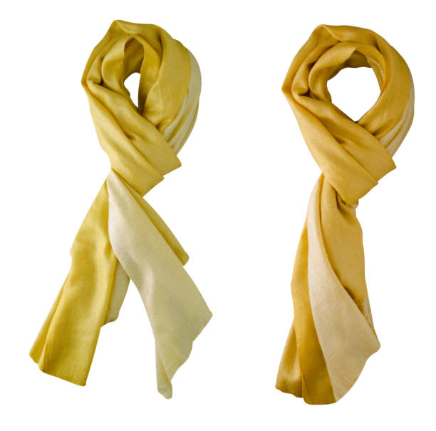 istock scarf summer. multicolored scarf. Scarf top view 1326755096