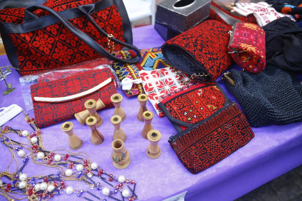 istock Palestinian hand embroidery, Palestinian heritage 1326766611