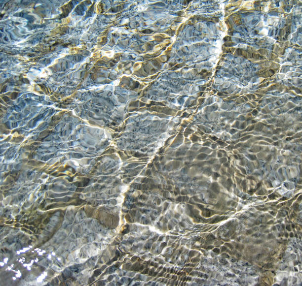 istock Surface of the water with glittering reflection of light 1326767864