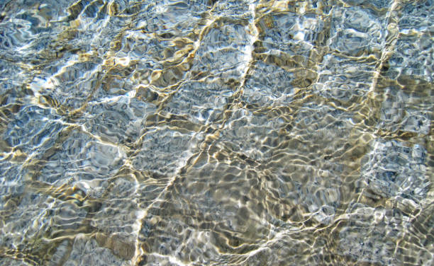 istock Surface of the water with glittering reflection of light 1326767904