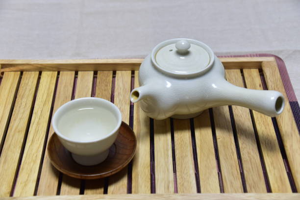 istock Tea set, a bowl used for drinking tea 1326769490
