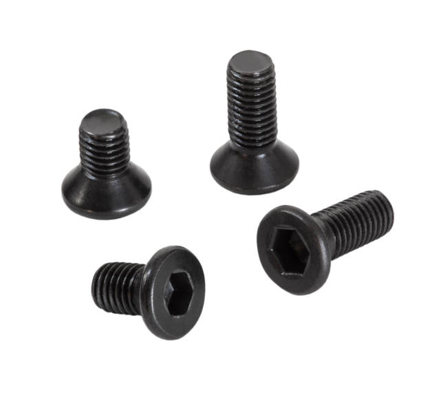 istock Four bolts isolated on white 1326771579