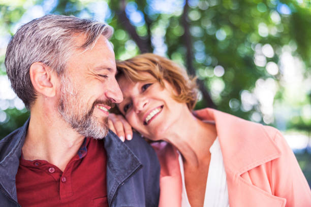 istock Retired couple spending their weekend at a park 1326772842