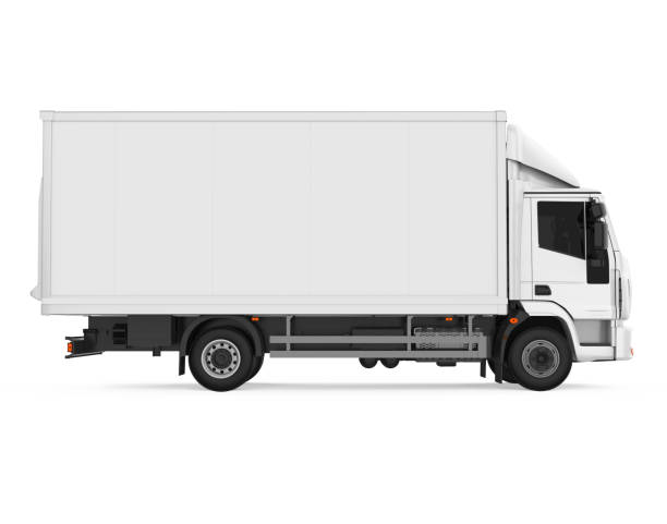 istock Delivery Truck Isolated 1326773376