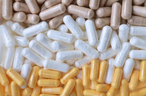 istock Various vitamins and dietary supplements in capsules for health and immunity 1326776528