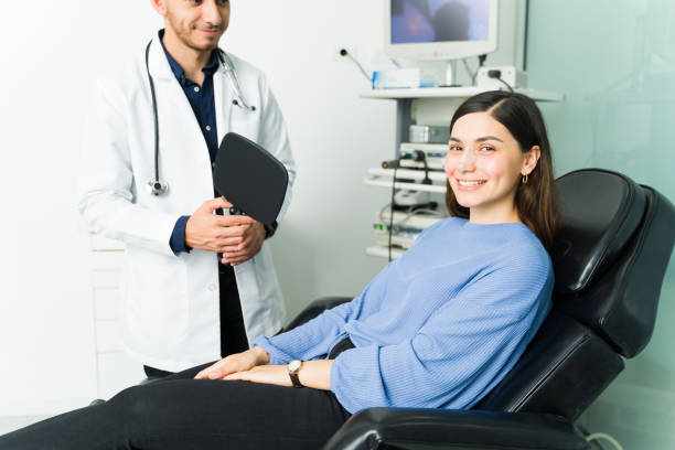 istock Beautiful young patient had a rhinoplasty 1326803587