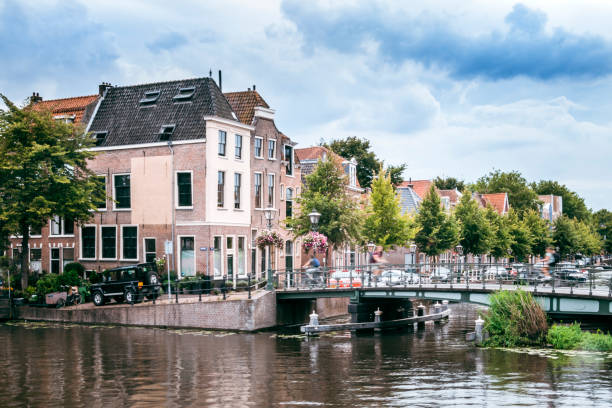 istock Panorama of Leiden, The Netherlands 1326805364