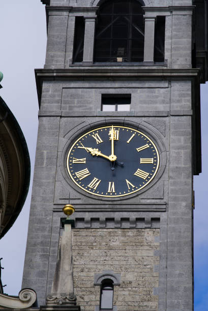 istock Front view of protestant church Zurich Enge at summer day morning. 1326806830