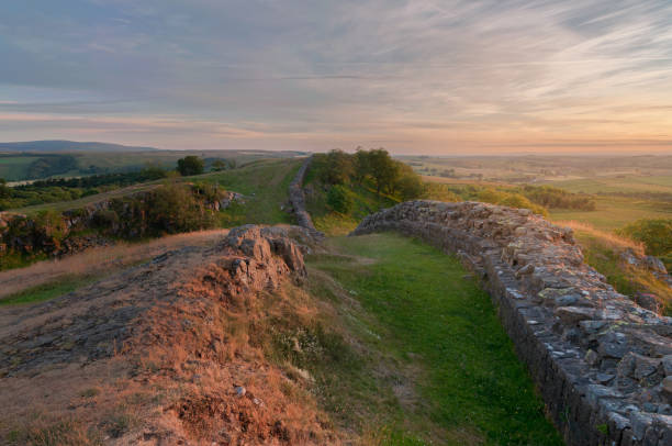 istock Sunset at walltown crags 1326810958