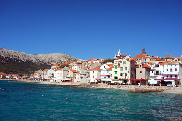 istock Village on the coast in Croatia 1326812716