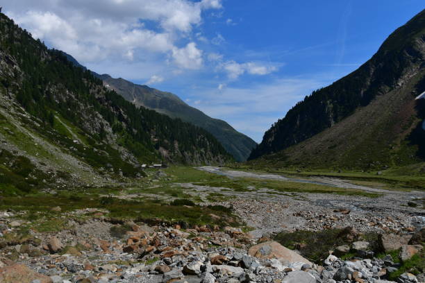 istock Beautiful landscape in Stubai valley 1326819682