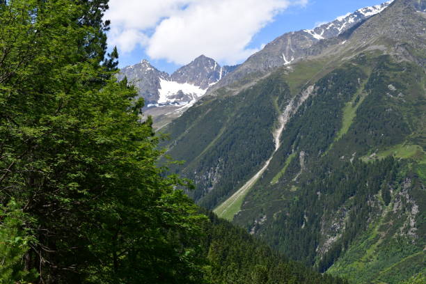 istock Beautiful landscape in Stubai valley 1326820476