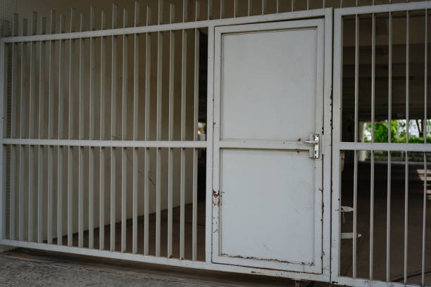istock iron gate of a house 1326821689