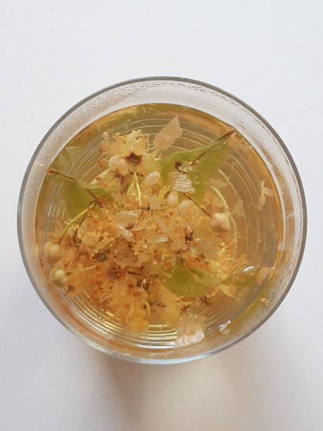 istock Tea prepared from dried linden flowers 1326827616