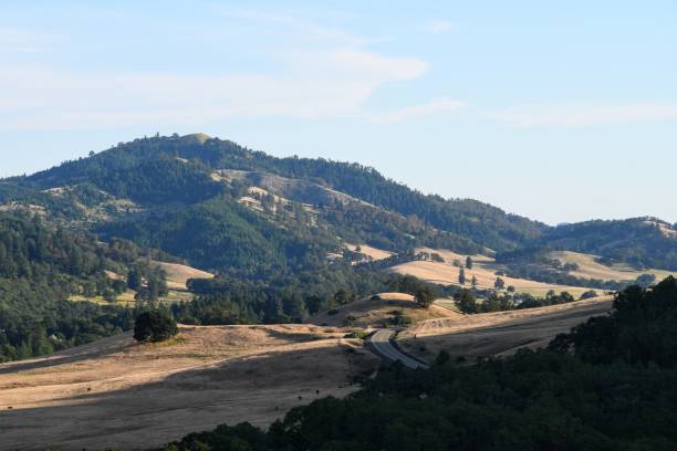 Evening view of Umpqua valley