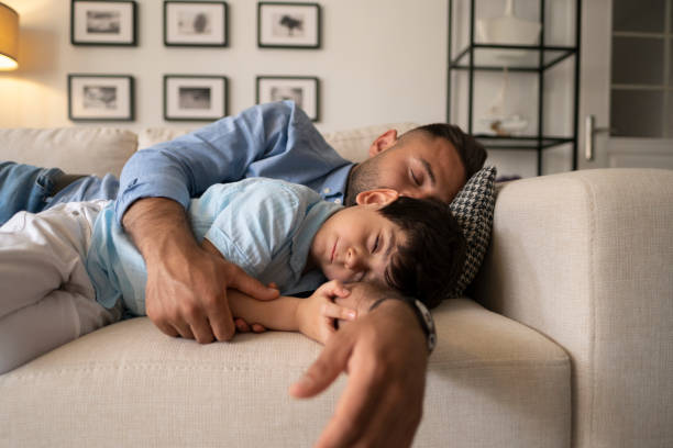 Dad Napping 2,100+ Dad Napping With Kids Stock Photos, Pictures & Royalty-Free ...