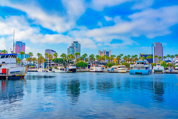 istock Pier Point Landing at Long Beach California 1326855359