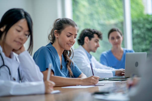 istock Medical students in action 1326862233